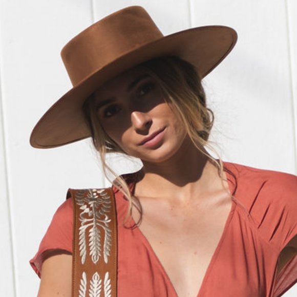 Brown Bolero Hat